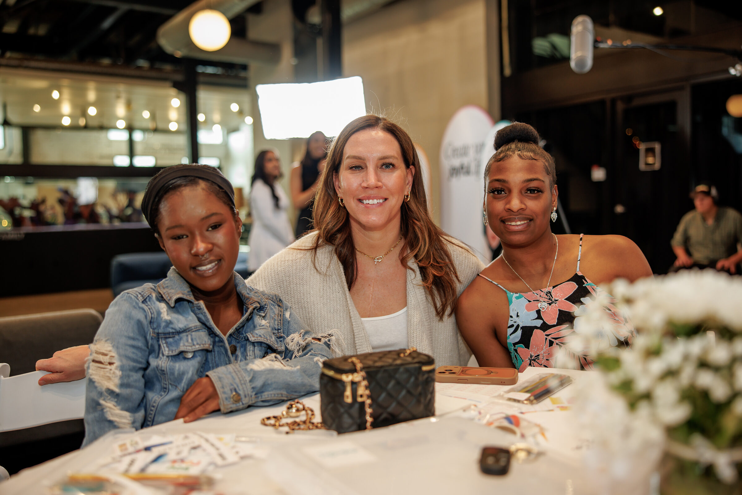 Mothers of the One Happy Mama community together at a Mama Tribe experience