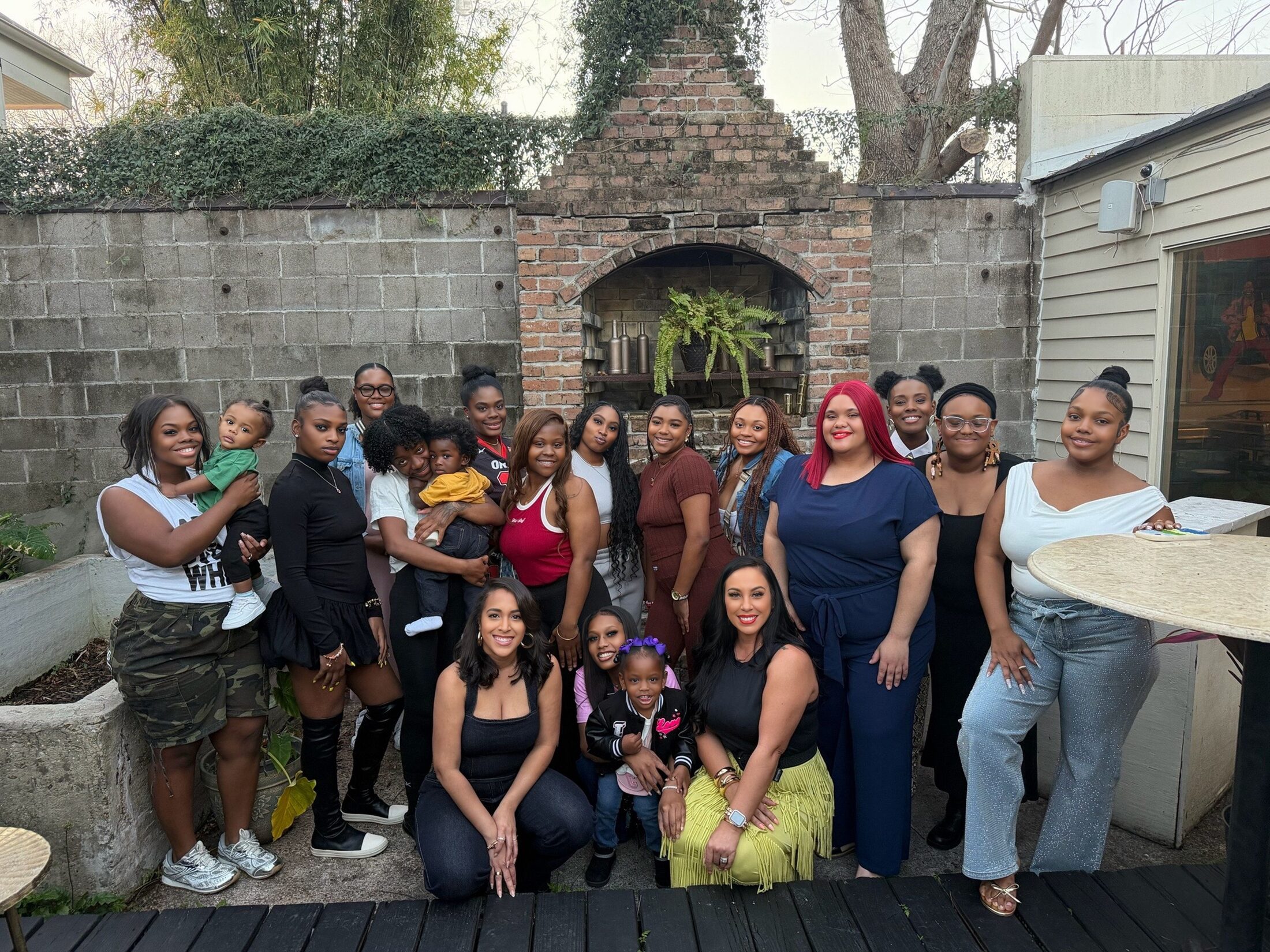 Mamas and mentors of The Mama Tribe together